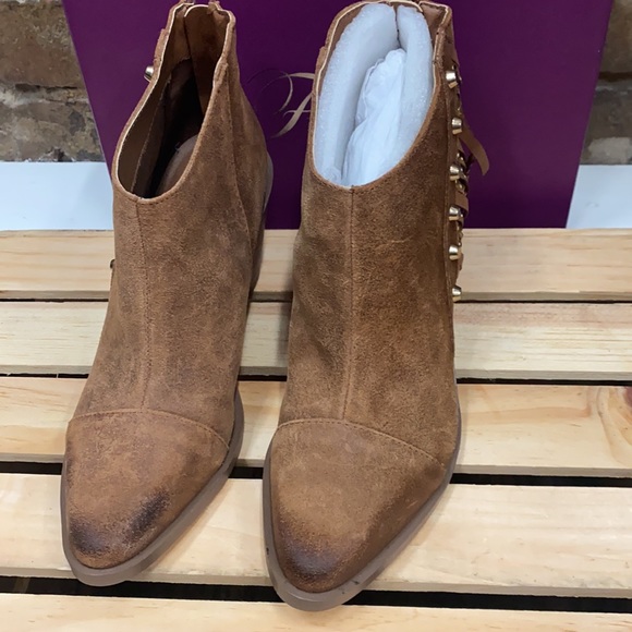 Fergie Fringed Distressed Booties - Picture 14 of 14